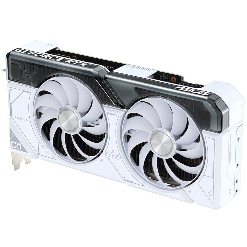 Asus - Tarjeta Gráfica Asus GeForce® RTX 4070 Dual OC White 12GB GDDR6X DLSS3