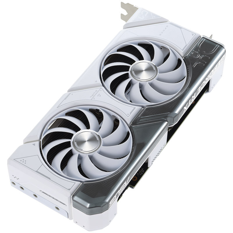 Asus - Tarjeta Gráfica Asus GeForce® RTX 4070 Dual OC White 12GB GDDR6X DLSS3