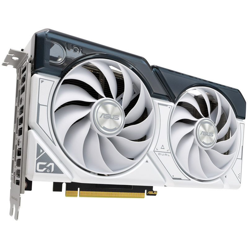 Asus - Tarjeta Gráfica Asus GeForce® RTX 4060 Dual OC White 8GB GDDR6 DLSS3