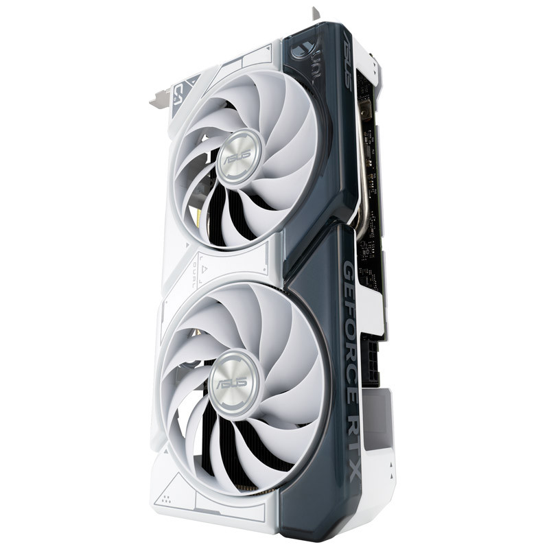 Asus - Tarjeta Gráfica Asus GeForce® RTX 4060 Dual OC White 8GB GDDR6 DLSS3