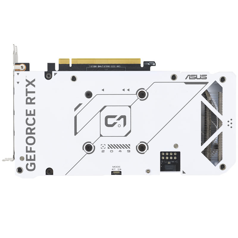 Asus - Tarjeta Gráfica Asus GeForce® RTX 4060 Dual OC White 8GB GDDR6 DLSS3