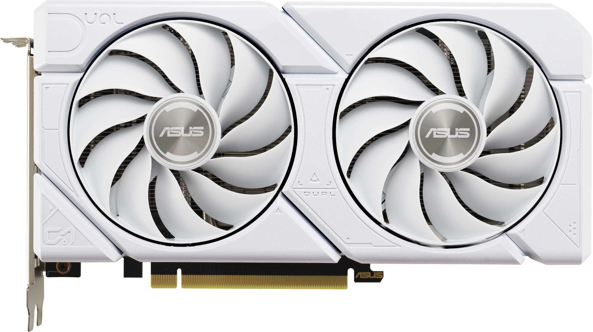 Asus - Tarjeta Gráfica Asus GeForce® RTX 4060 Dual Evo OC White 8GB GDDR6 DLSS3