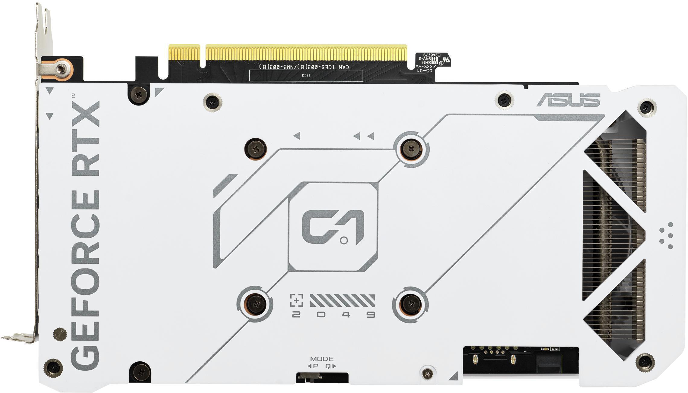 Asus - Tarjeta Gráfica Asus GeForce® RTX 4060 Dual Evo OC White 8GB GDDR6 DLSS3