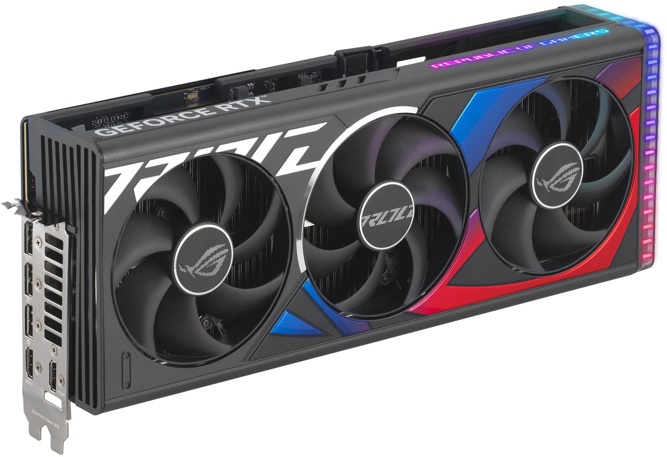 ** B Grade ** Tarjeta Gráfica Asus GeForce® RTX 4090 ROG Strix Gaming BTF OC 24GD6X DLSS3