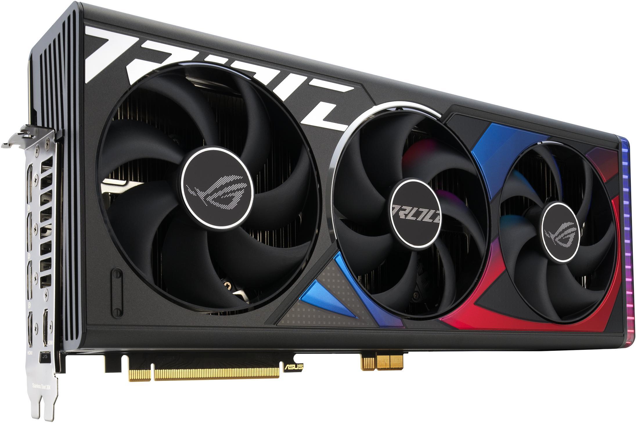 Asus - ** B Grade ** Tarjeta Gráfica Asus GeForce® RTX 4090 ROG Strix Gaming BTF OC 24GD6X DLSS3