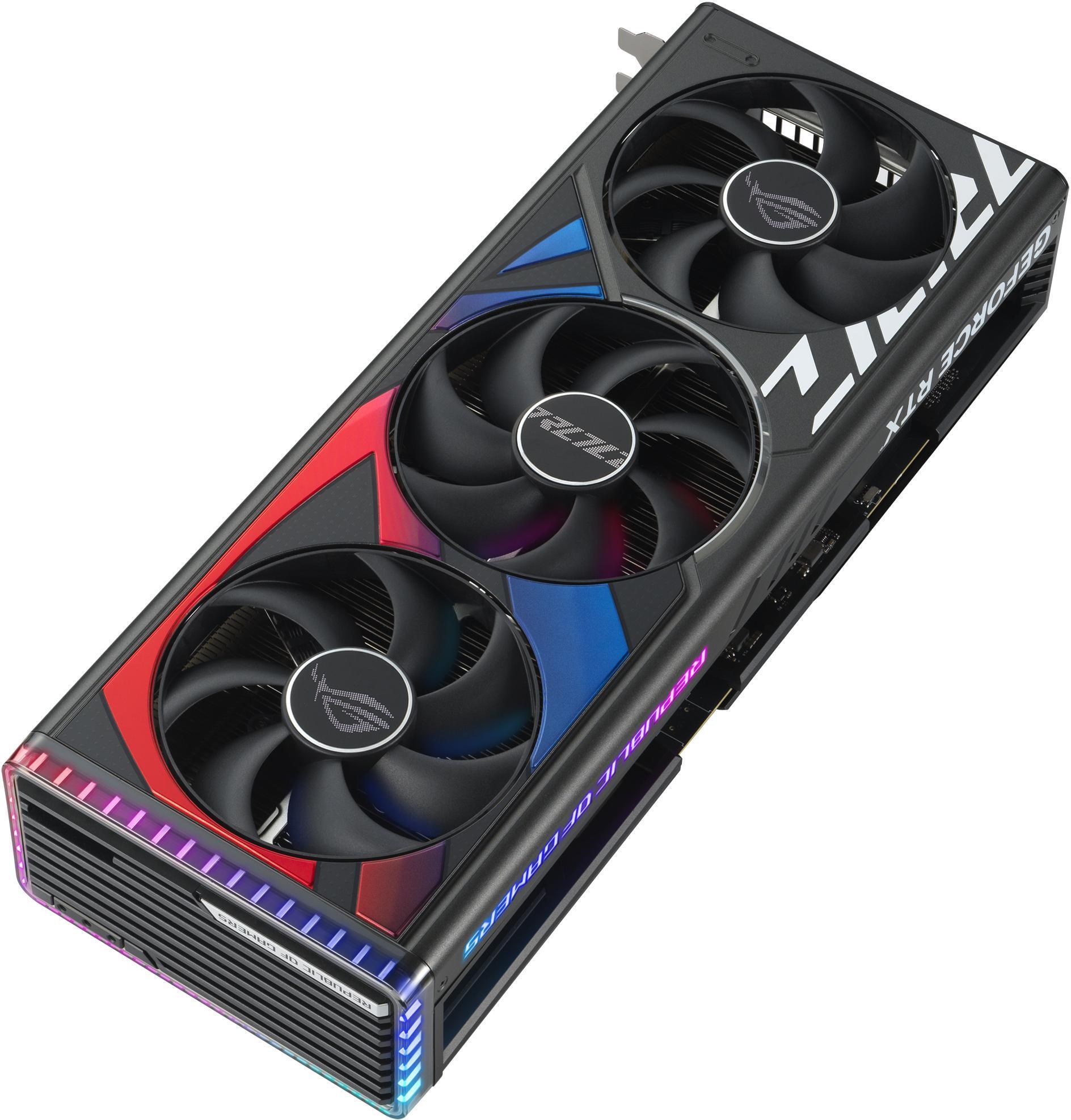 Asus - ** B Grade ** Tarjeta Gráfica Asus GeForce® RTX 4090 ROG Strix Gaming BTF OC 24GD6X DLSS3