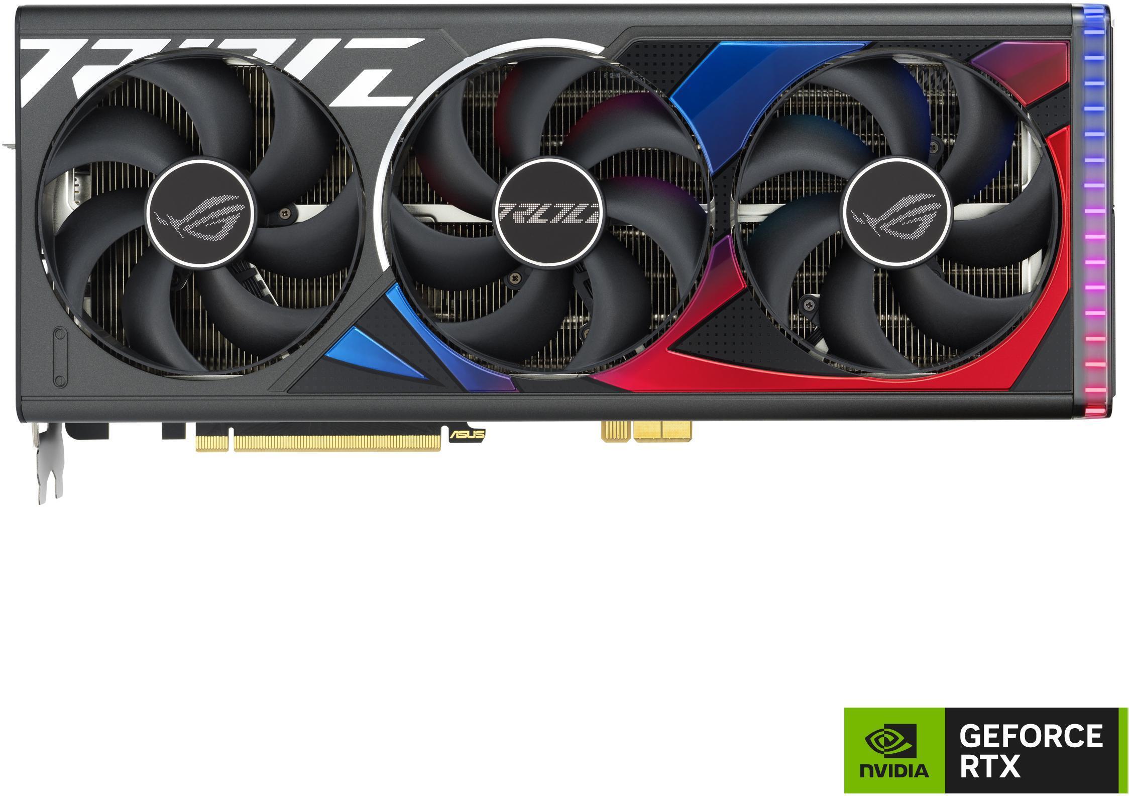 Asus - ** B Grade ** Tarjeta Gráfica Asus GeForce® RTX 4090 ROG Strix Gaming BTF OC 24GD6X DLSS3