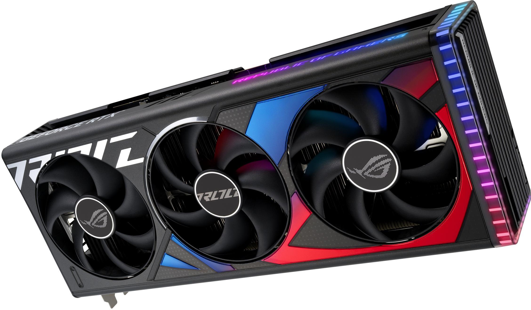 Asus - ** B Grade ** Tarjeta Gráfica Asus GeForce® RTX 4090 ROG Strix Gaming BTF OC 24GD6X DLSS3