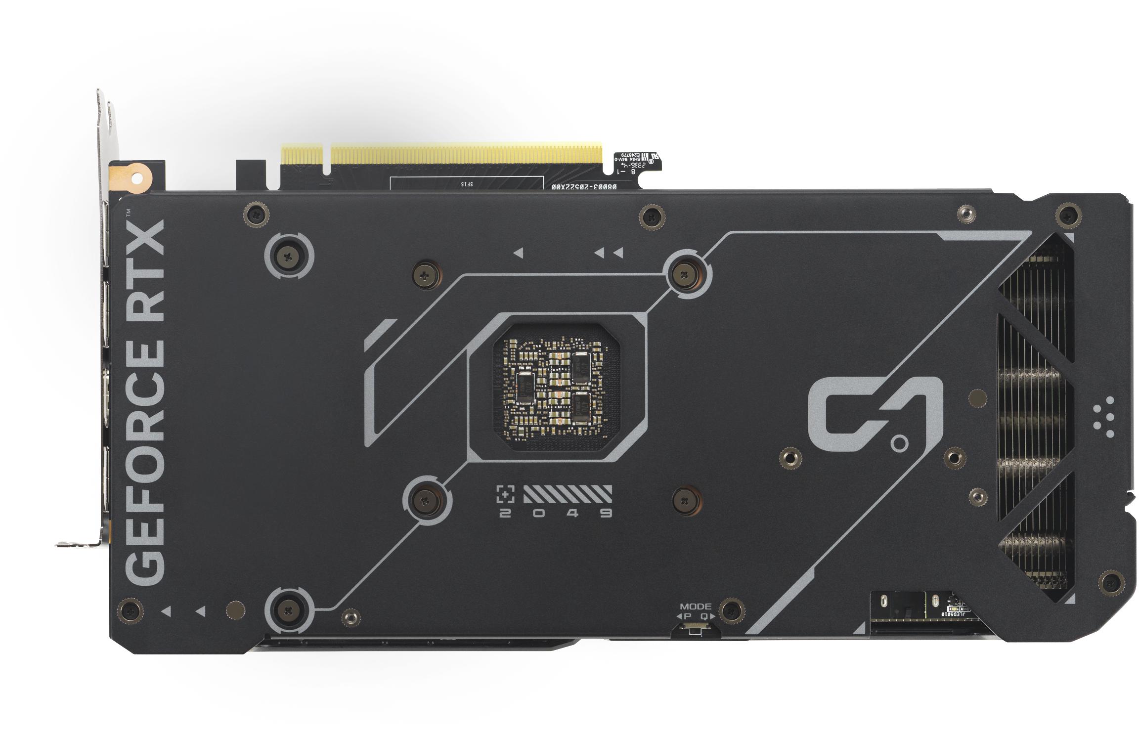 Asus - Tarjeta Gráfica Asus GeForce® RTX 4070 SUPER Dual OC 12GB GDDR6X DLSS3