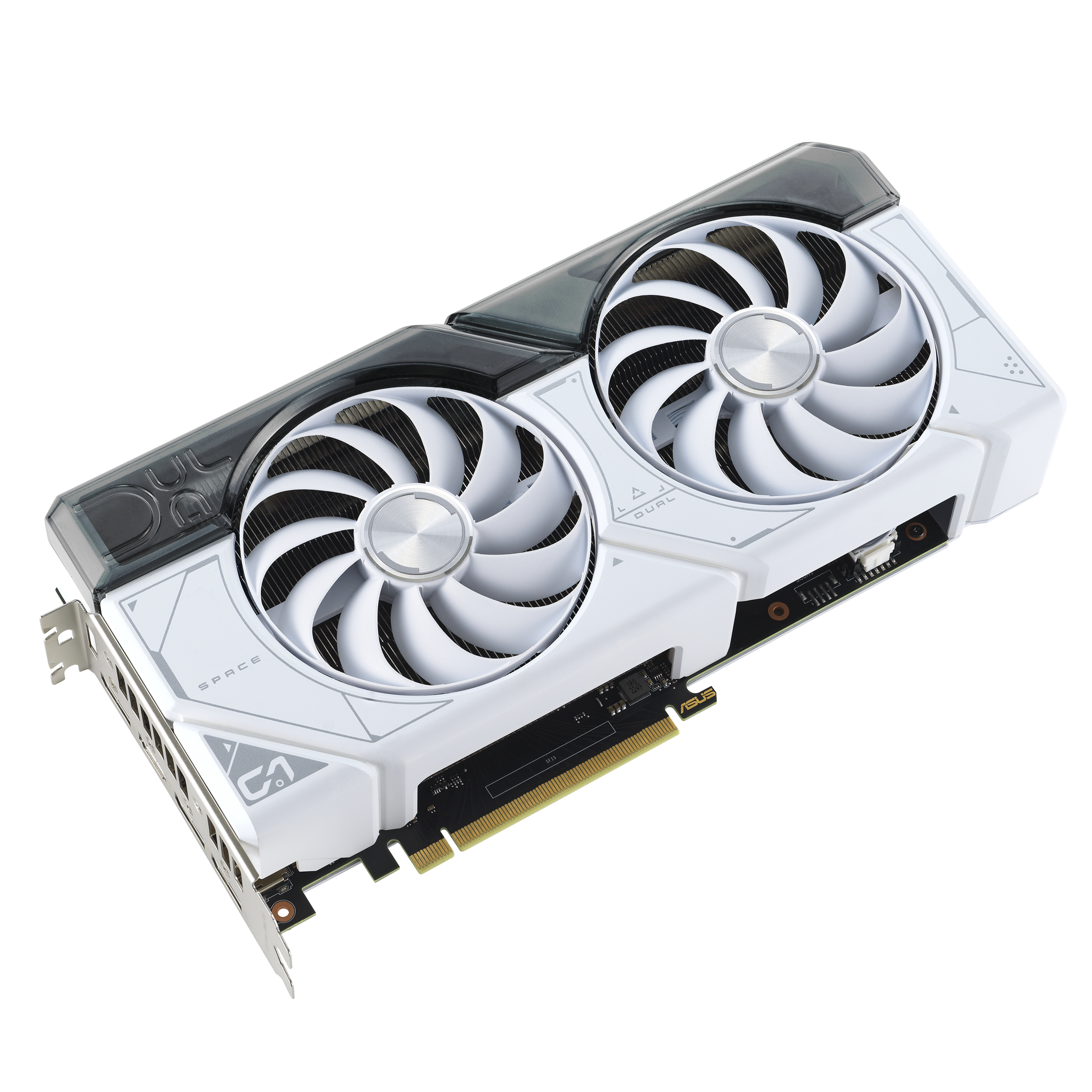 Asus - Tarjeta Gráfica Asus GeForce® RTX 4070 SUPER Dual White 12GB GDDR6X DLSS3