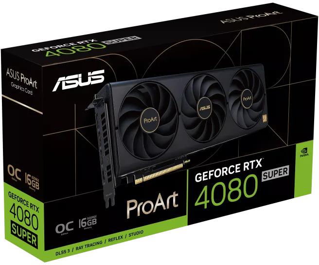 Asus - Tarjeta Gráfica Asus GeForce® RTX 4080 SUPER ProArt OC 16GB GDDR6X DLSS3