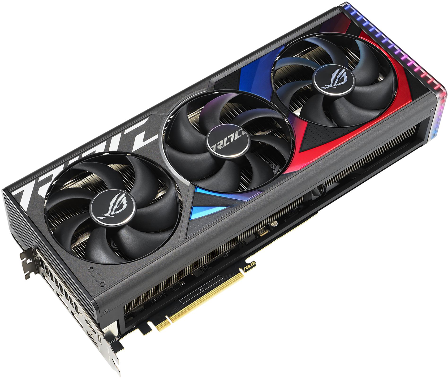 Asus - Tarjeta Gráfica Asus GeForce® RTX 4080 SUPER ROG Strix Gaming 16GB GDDR6X DLSS3