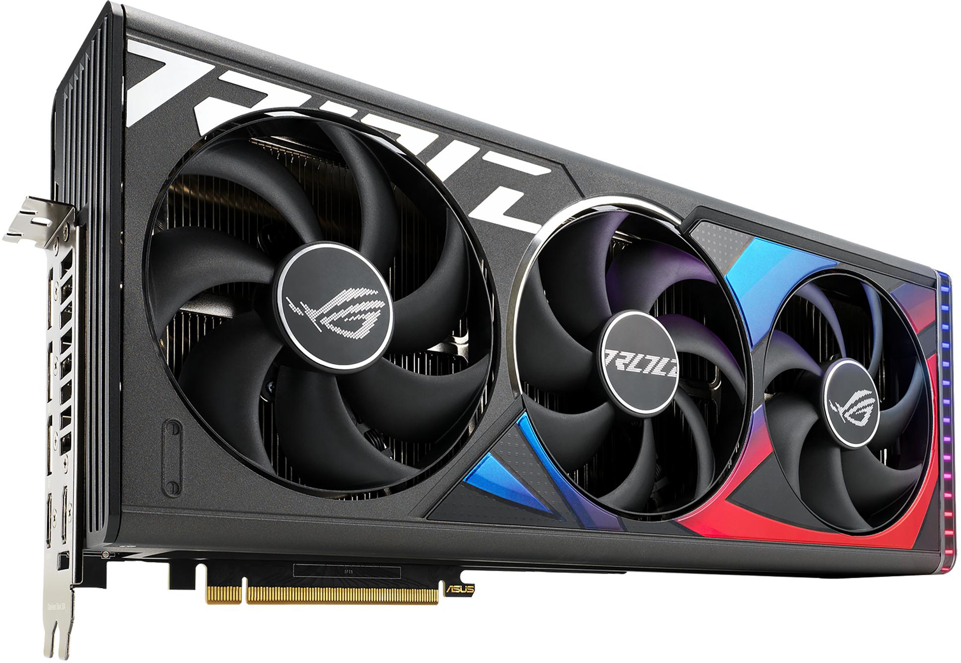 Asus - Tarjeta Gráfica Asus GeForce® RTX 4080 SUPER ROG Strix Gaming 16GB GDDR6X DLSS3