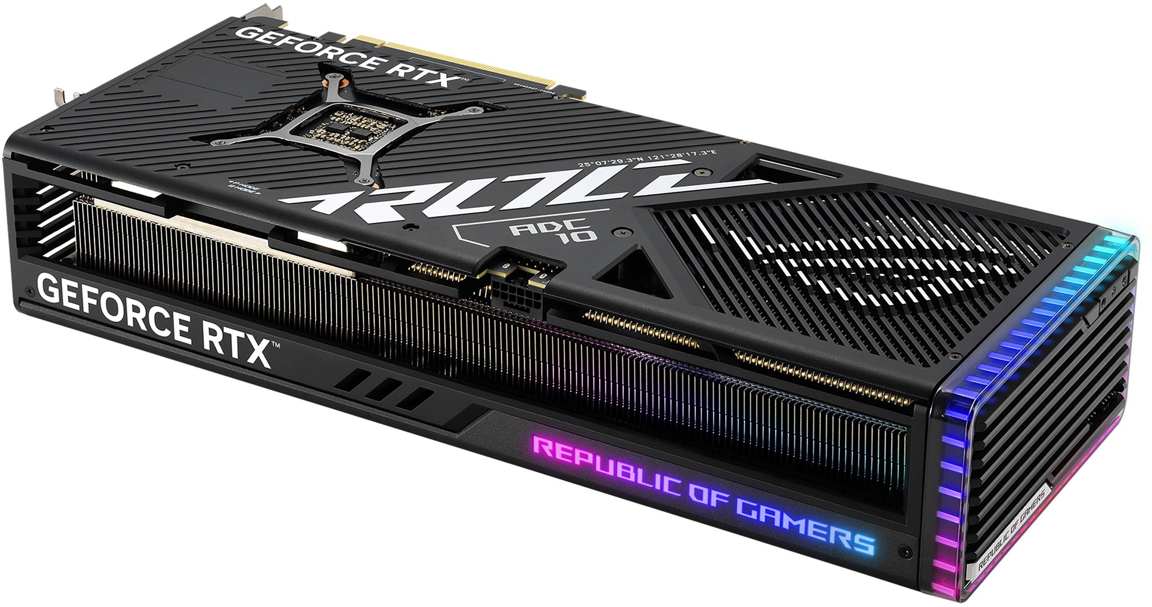 Asus - Tarjeta Gráfica Asus GeForce® RTX 4080 SUPER ROG Strix Gaming 16GB GDDR6X DLSS3