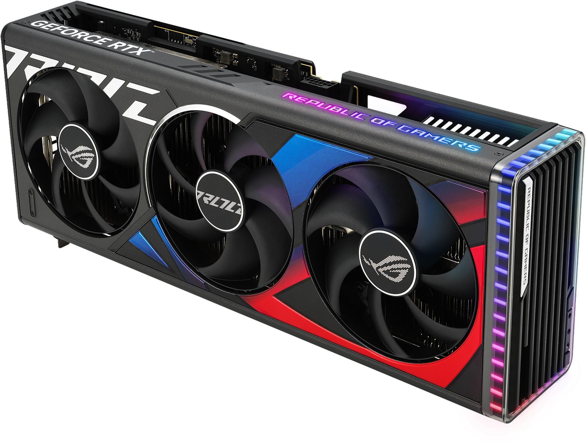 Asus - Tarjeta Gráfica Asus GeForce® RTX 4080 SUPER ROG Strix Gaming 16GB GDDR6X DLSS3