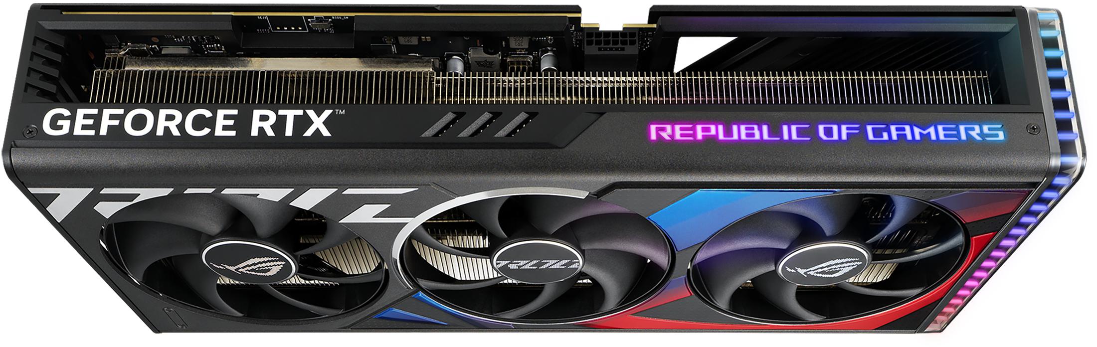 Asus - Tarjeta Gráfica Asus GeForce® RTX 4080 SUPER ROG Strix Gaming 16GB GDDR6X DLSS3