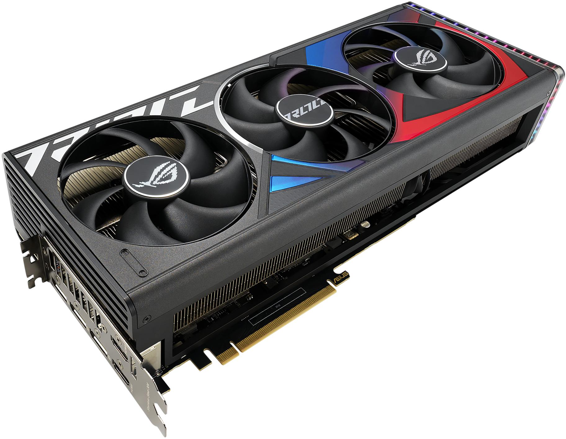 Asus - Tarjeta Gráfica Asus GeForce® RTX 4080 SUPER ROG Strix Gaming 16GB GDDR6X DLSS3