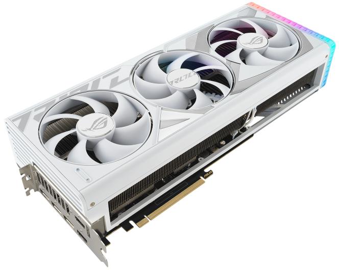 Asus - Tarjeta Gráfica Asus GeForce® RTX 4080 SUPER ROG Strix Gaming White OC 16GB GDDR6X DLSS3