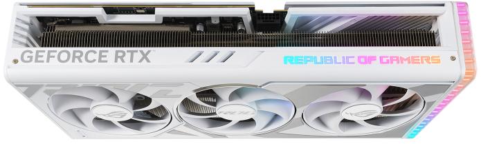 Asus - Tarjeta Gráfica Asus GeForce® RTX 4080 SUPER ROG Strix Gaming White OC 16GB GDDR6X DLSS3