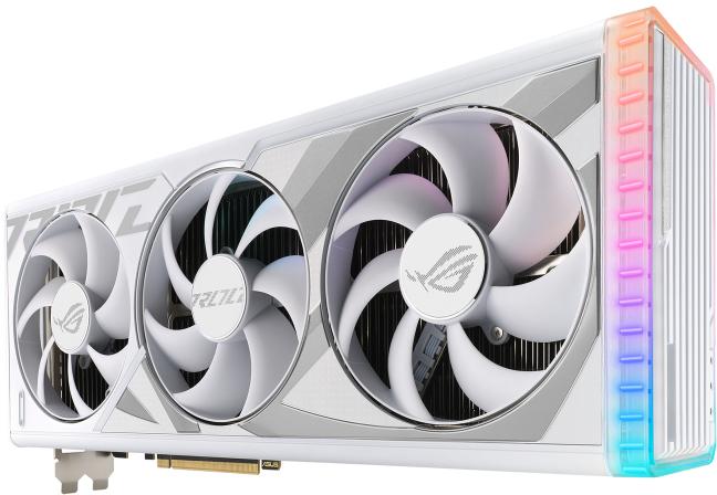 Asus - Tarjeta Gráfica Asus GeForce® RTX 4080 SUPER ROG Strix Gaming White OC 16GB GDDR6X DLSS3