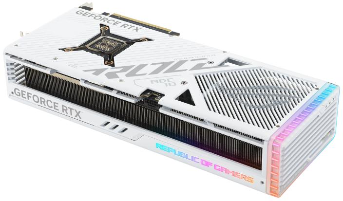 Asus - Tarjeta Gráfica Asus GeForce® RTX 4080 SUPER ROG Strix Gaming White OC 16GB GDDR6X DLSS3