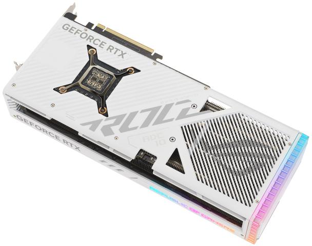 Asus - Tarjeta Gráfica Asus GeForce® RTX 4080 SUPER ROG Strix Gaming White OC 16GB GDDR6X DLSS3