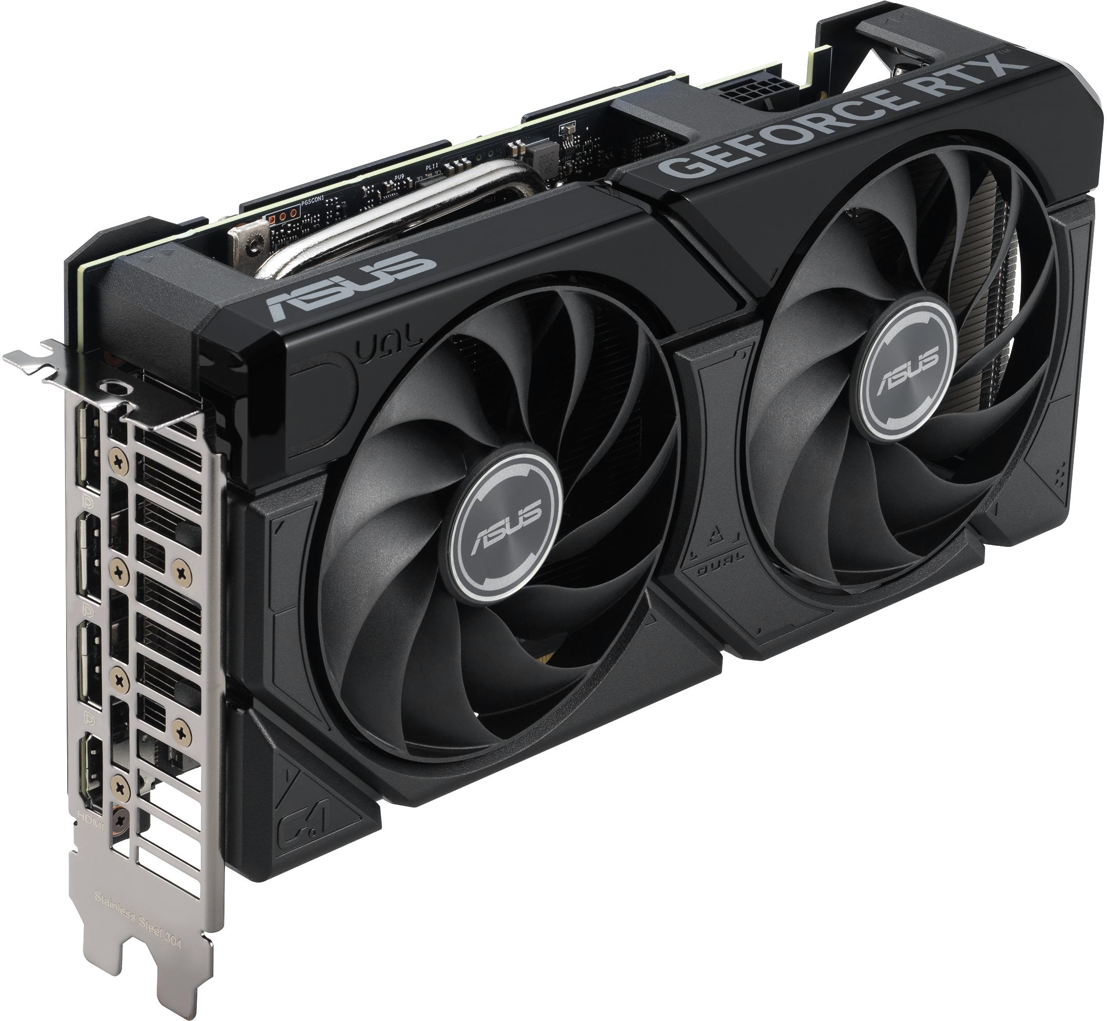 Asus - Tarjeta Gráfica Asus GeForce® RTX 4070 SUPER Dual EVO OC 12GB GDDR6X DLSS3