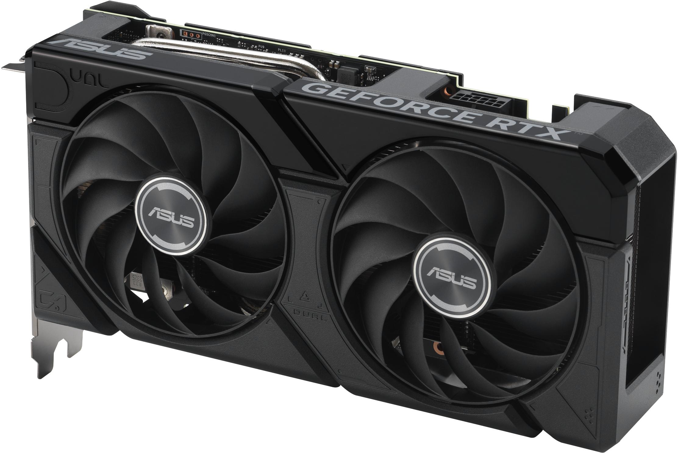 Asus - Tarjeta Gráfica Asus GeForce® RTX 4070 SUPER Dual EVO OC 12GB GDDR6X DLSS3