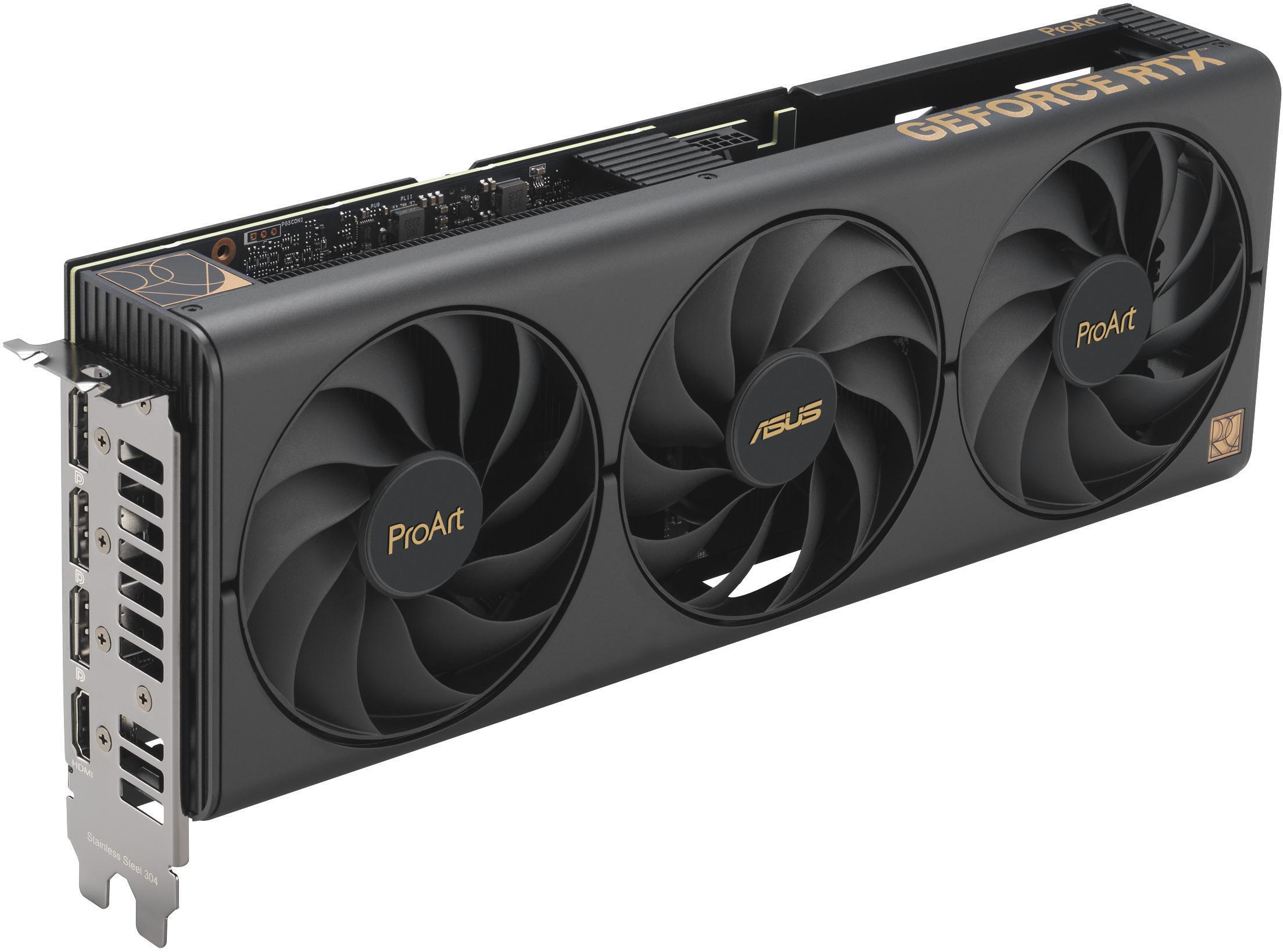 Asus - Tarjeta Gráfica Asus GeForce® RTX 4070 SUPER ProArt OC 12GB GDDR6X DLSS3