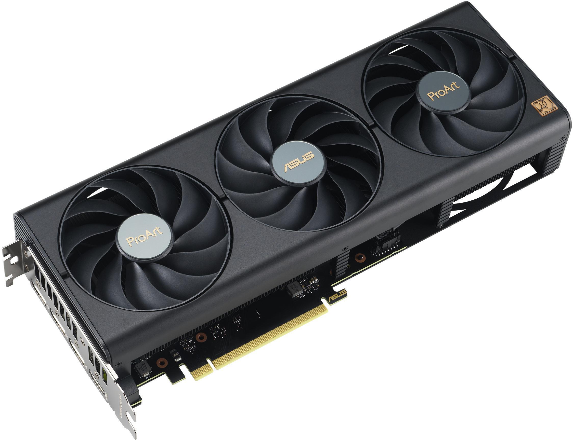 Asus - Tarjeta Gráfica Asus GeForce® RTX 4070 SUPER ProArt OC 12GB GDDR6X DLSS3