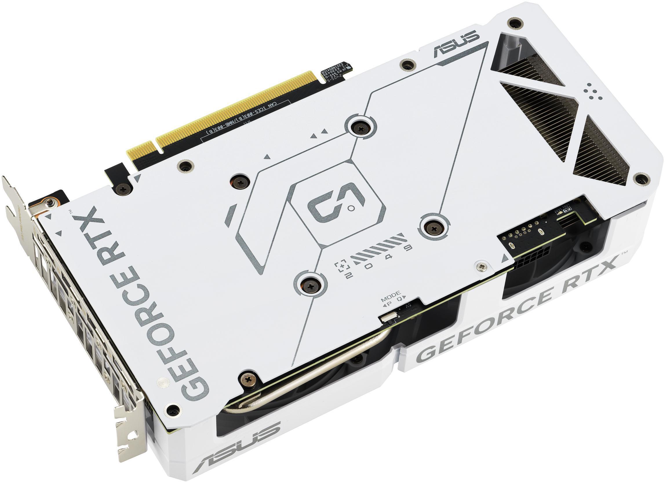 Asus - Tarjeta Gráfica Asus GeForce® RTX 4070 SUPER Prime OC White 12GB GDDR6X DLSS3