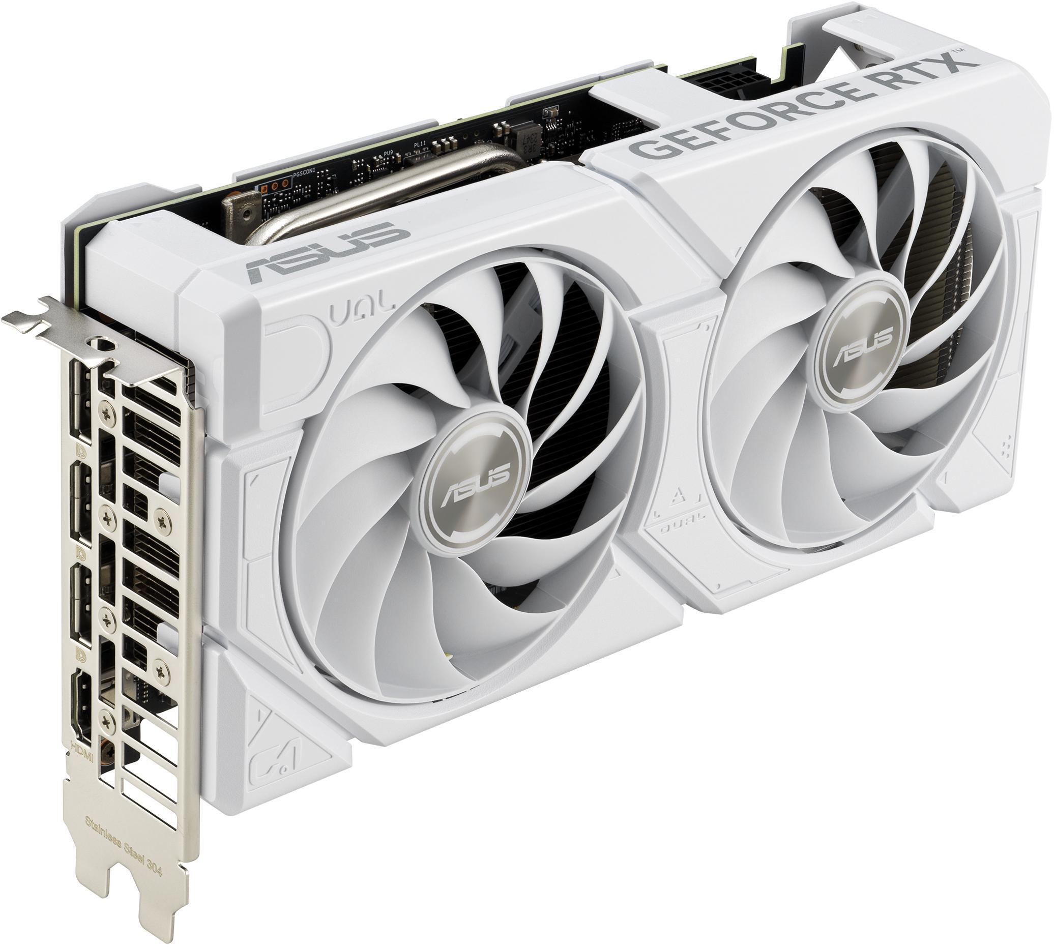 Asus - Tarjeta Gráfica Asus GeForce® RTX 4070 SUPER Prime OC White 12GB GDDR6X DLSS3