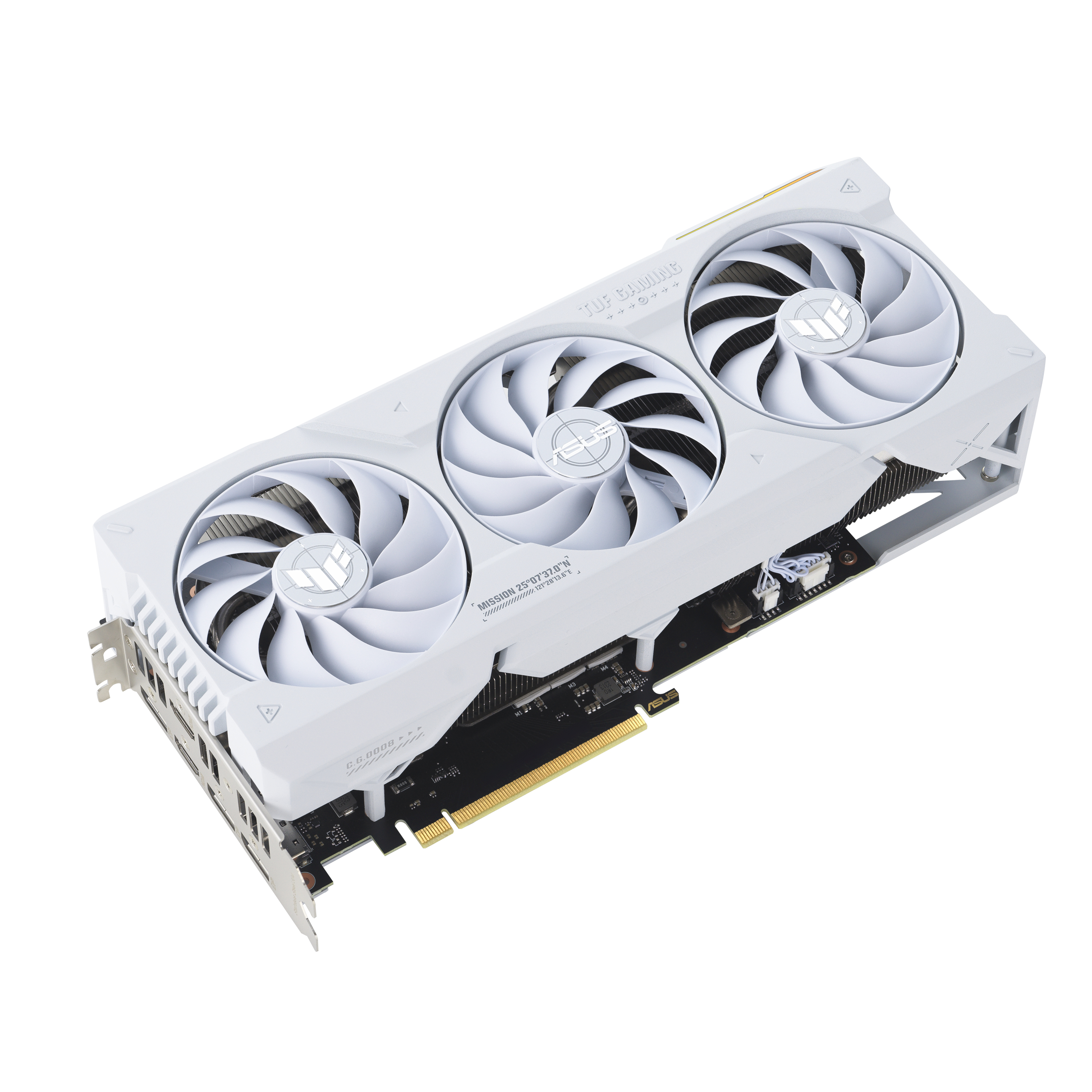 Asus - Tarjeta Gráfica Asus GeForce® RTX 4070 Ti SUPER TUF Gaming OC White 16GB GDDR6X DLSS3