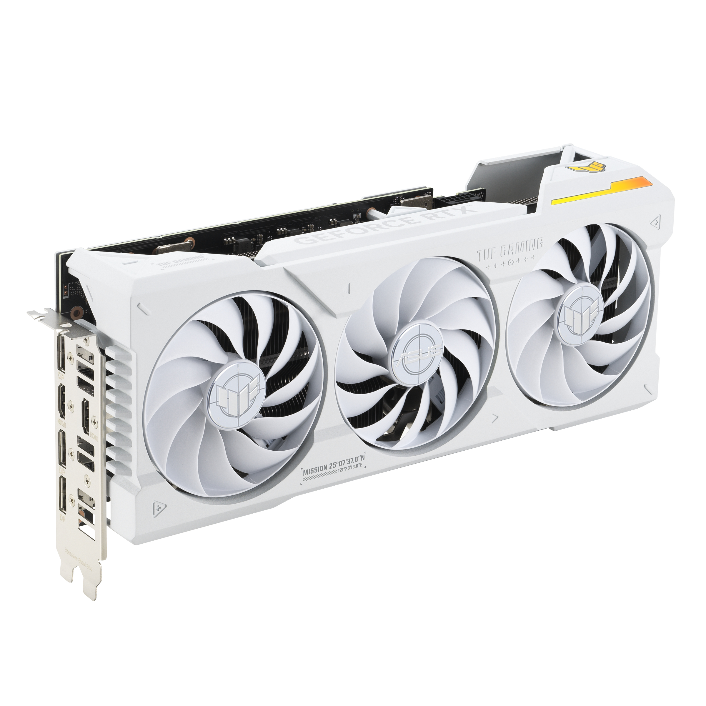 Asus - Tarjeta Gráfica Asus GeForce® RTX 4070 Ti SUPER TUF Gaming OC White 16GB GDDR6X DLSS3