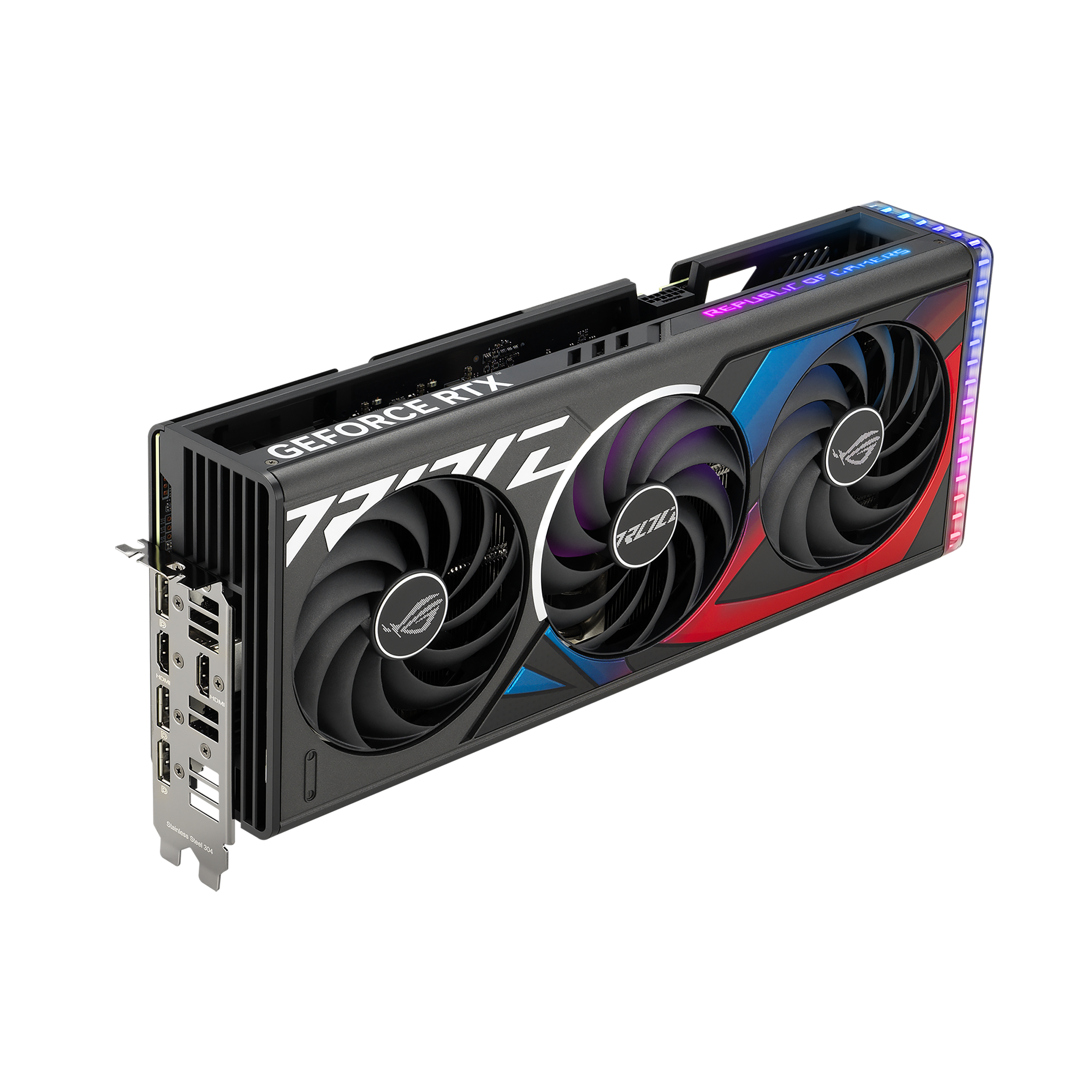 Asus - Tarjeta Gráfica Asus GeForce® RTX 4070 Ti SUPER ROG Strix Gaming OC 16GB GDDR6X DLSS3