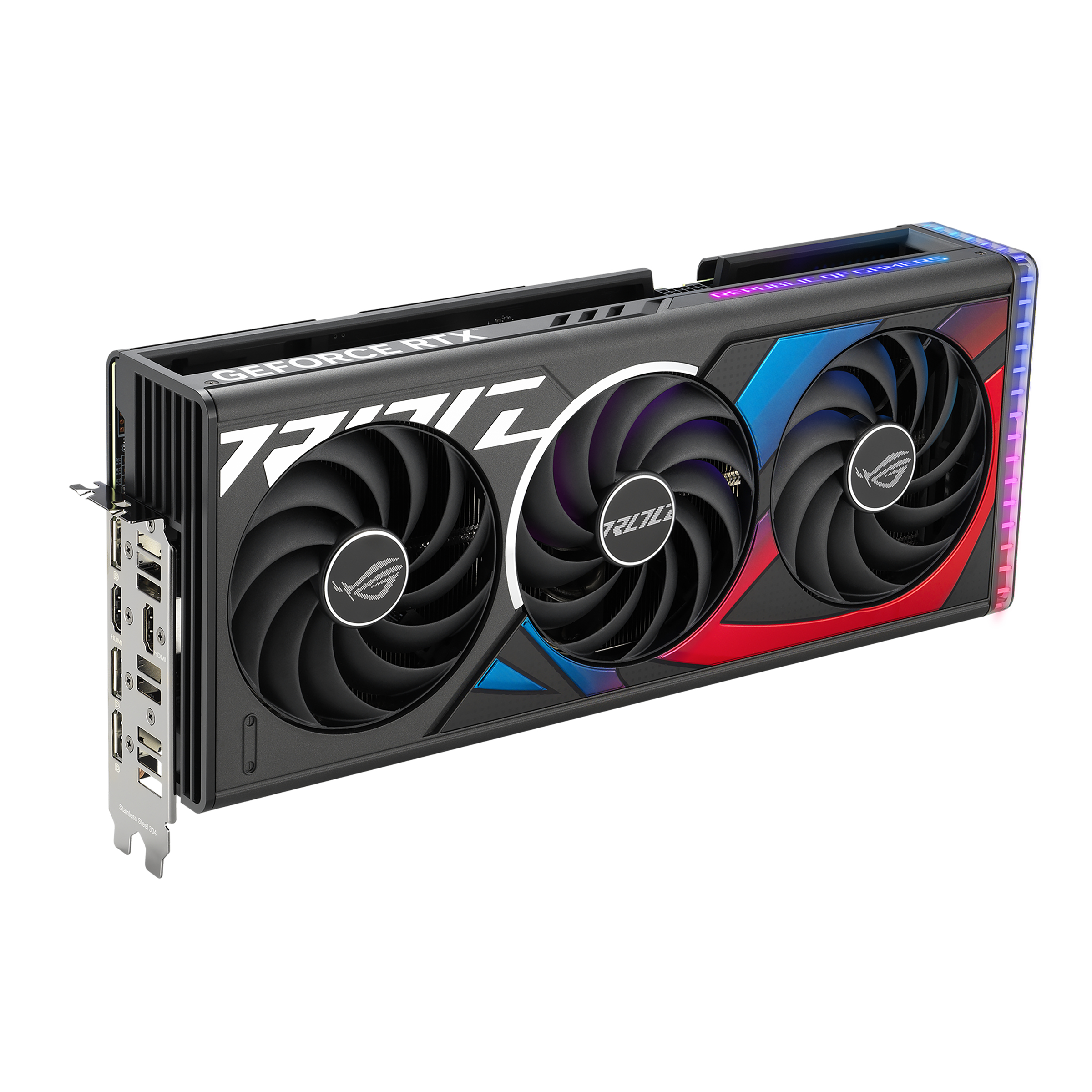 Asus - Tarjeta Gráfica Asus GeForce® RTX 4070 Ti SUPER ROG Strix Gaming OC 16GB GDDR6X DLSS3