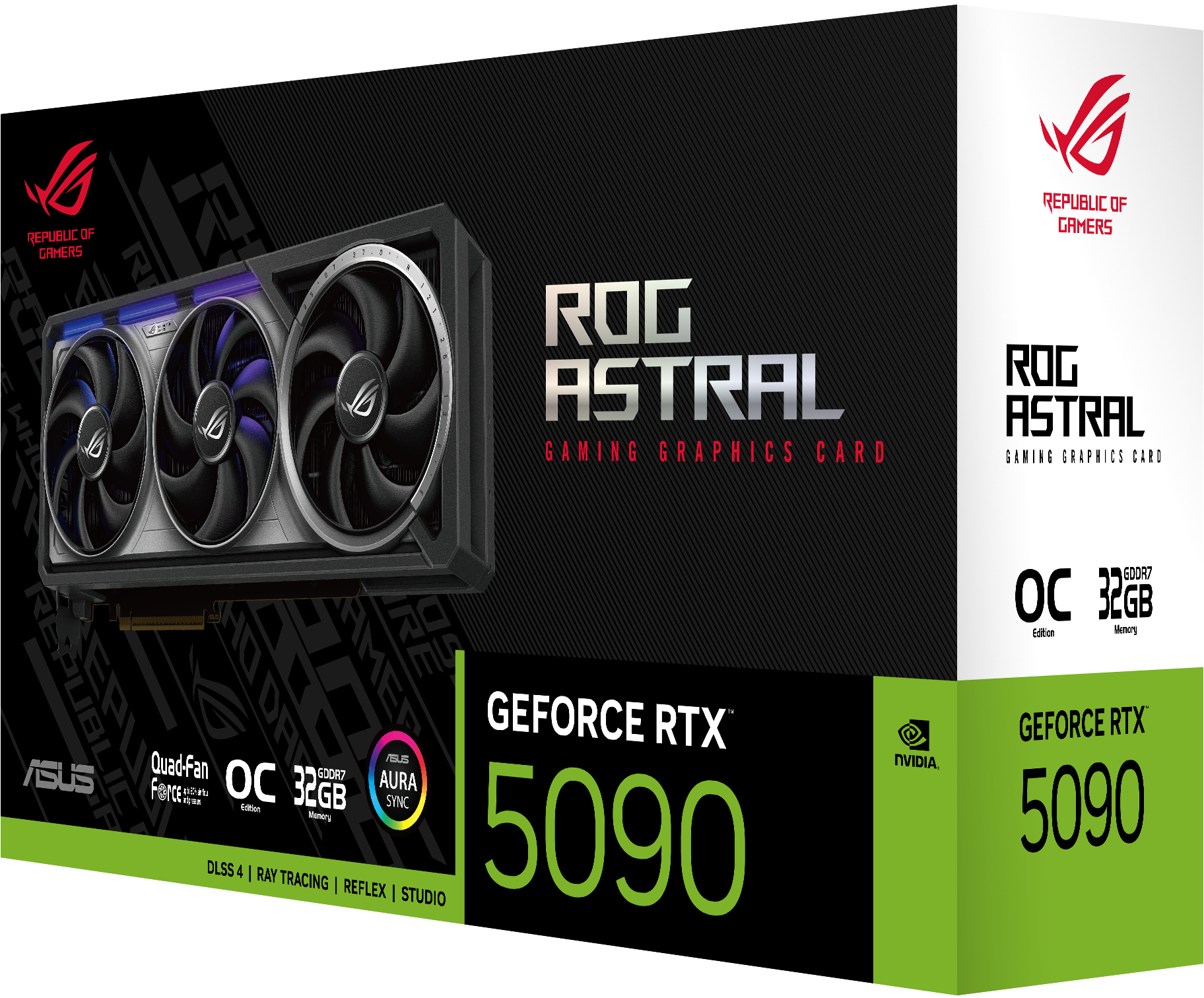 Asus - Tarjeta Gráfica Asus GeForce® RTX 5090 ROG Strix Astral OC 32GB GDDR7 DLSS4