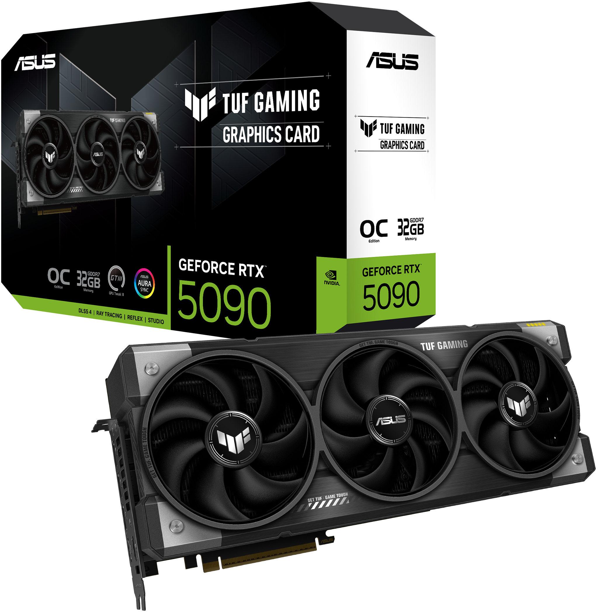 Asus - Tarjeta Gráfica Asus GeForce® RTX 5090 TUF Gaming OC 32GB GDDR7 DLSS4