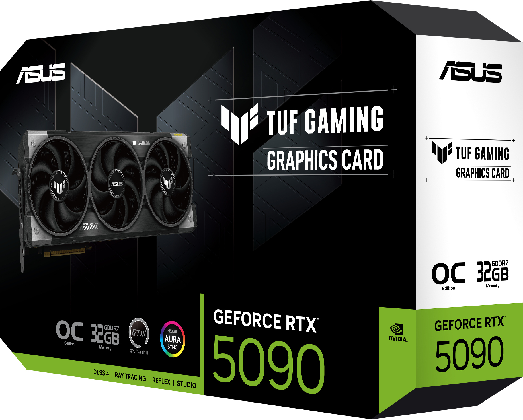 Asus - Tarjeta Gráfica Asus GeForce® RTX 5090 TUF Gaming OC 32GB GDDR7 DLSS4