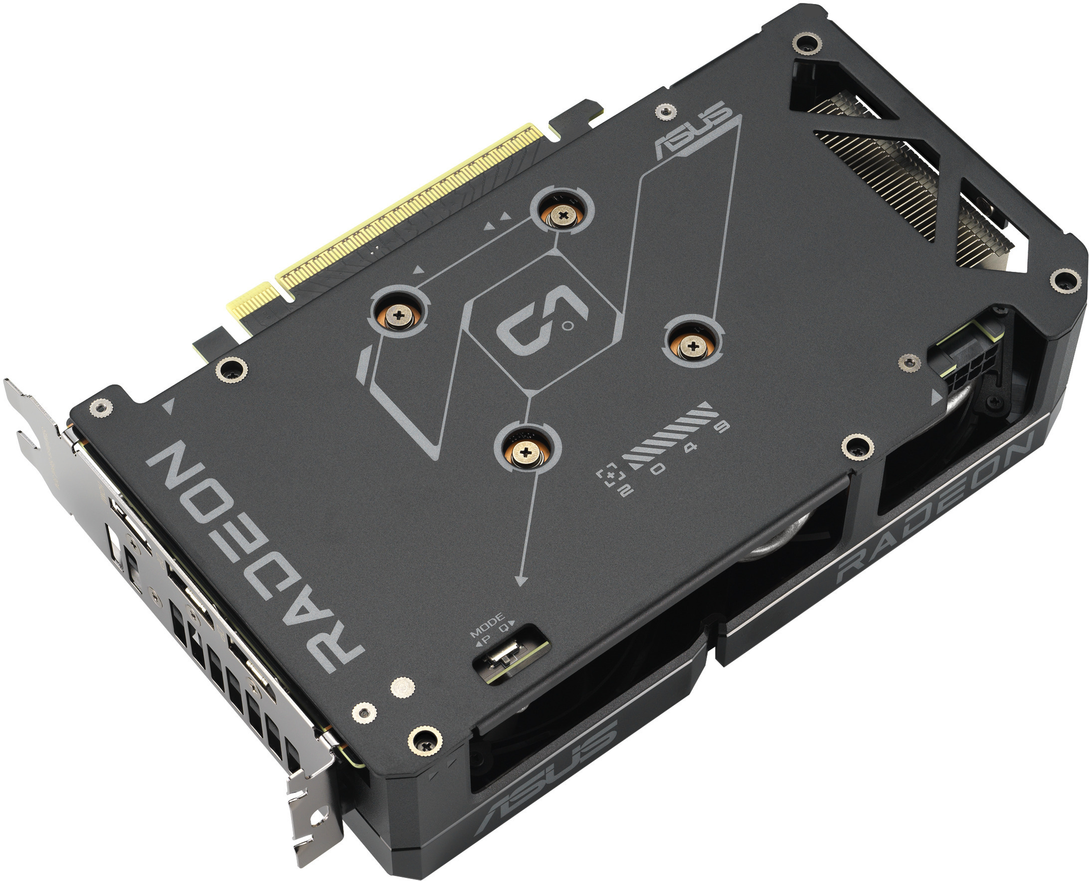 Asus - Tarjeta Gráfica Asus Radeon RX 9060 XT Dual 8GB GDDR6