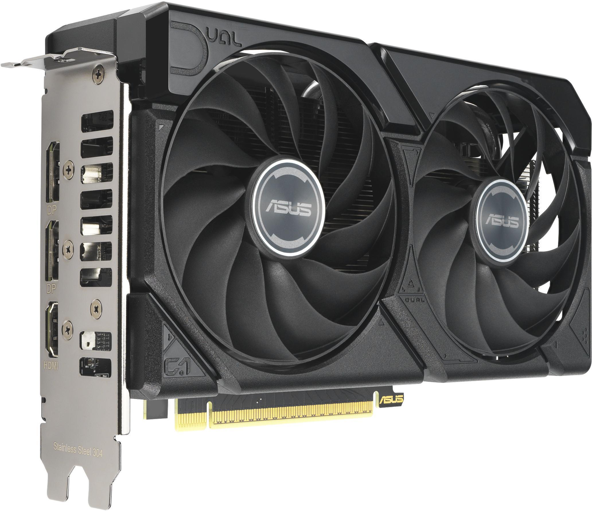 Asus - Tarjeta Gráfica Asus Radeon RX 9060 XT Dual 8GB GDDR6