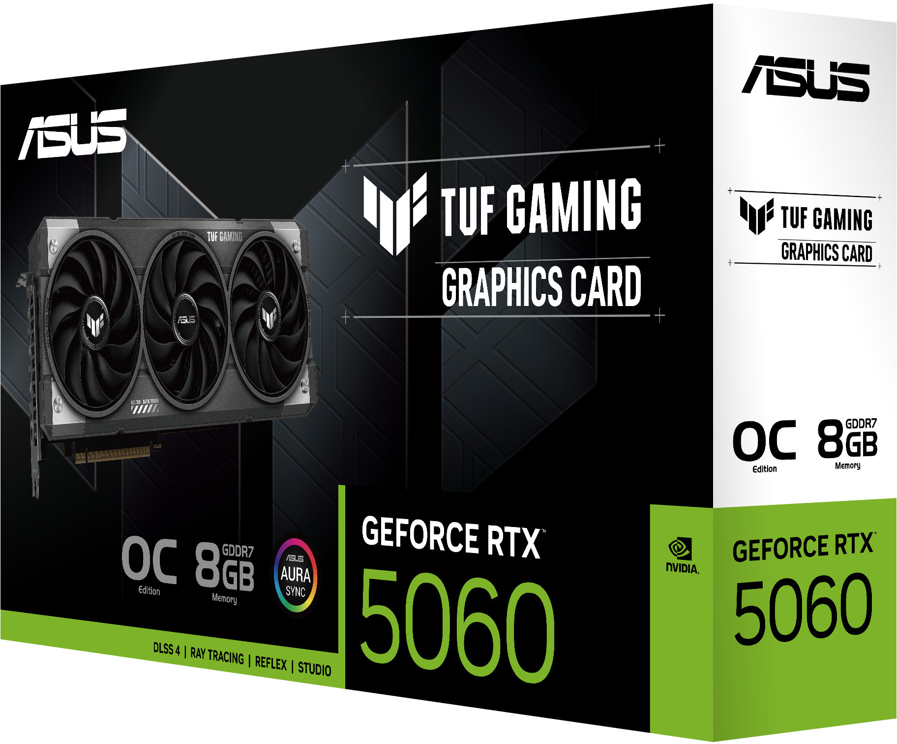 Asus - Tarjeta Gráfica Asus GeForce® RTX 5060 TUF Gaming OC 8GB GDDR7 DLSS4