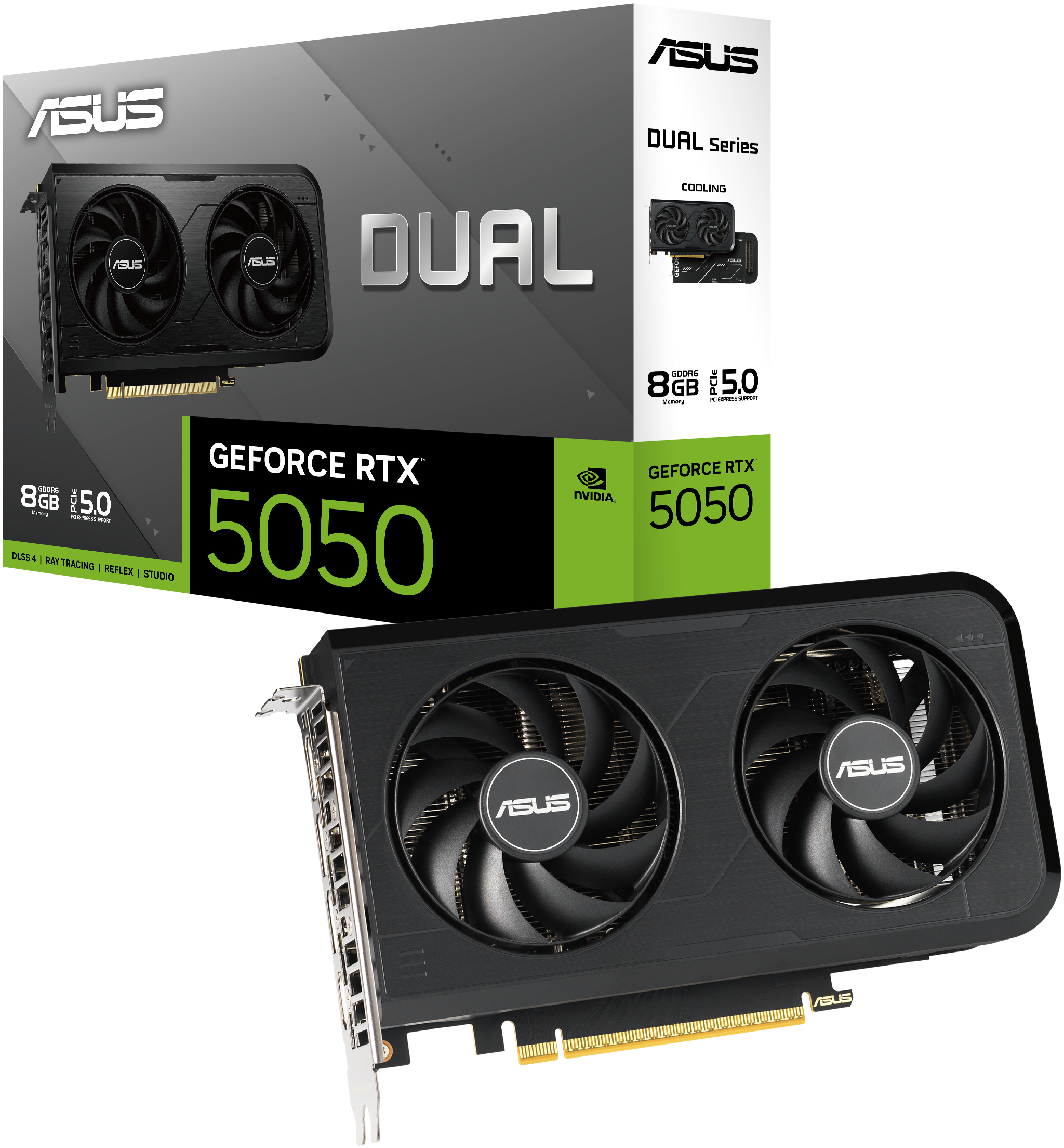 Picture of Picture of Tarjeta Gráfica Asus GeForce® RTX 5050 Dual 8GB GDDR6 DLSS4