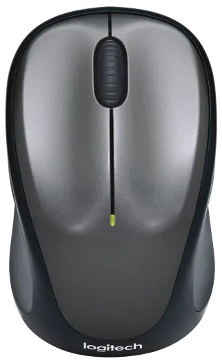 Logitech - Ratón Óptico Logitech M235 Wireless Gris/Negro