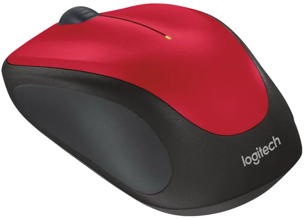 Ratón Óptico Logitech M235 Wireless Rojo