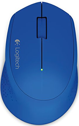 Logitech - Ratón Óptico Logitech M2820 Wireless 1000DPI Azul