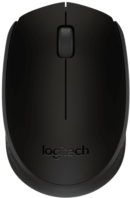 Logitech - Ratón Óptico Logitech M171 Wireless Negro