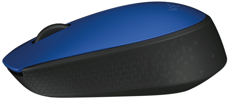 Logitech - Ratón Óptico Logitech M171 Wireless Azul