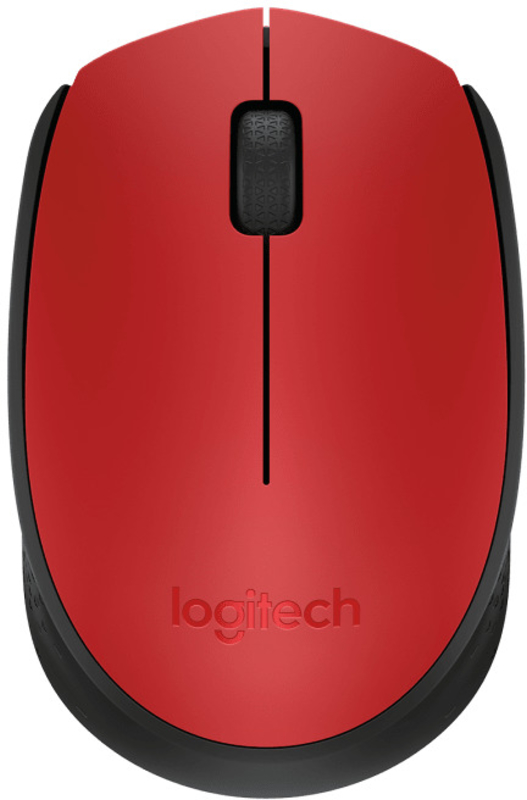Ratón Óptico Logitech M171 Wireless Rojo