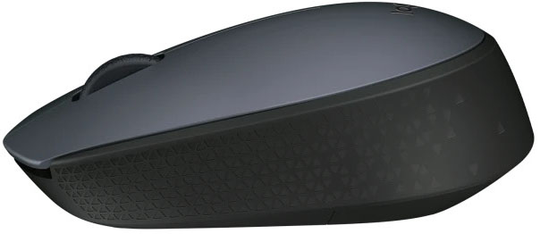 Logitech - Ratón Óptico Logitech M170 Wireless Gris/Negro